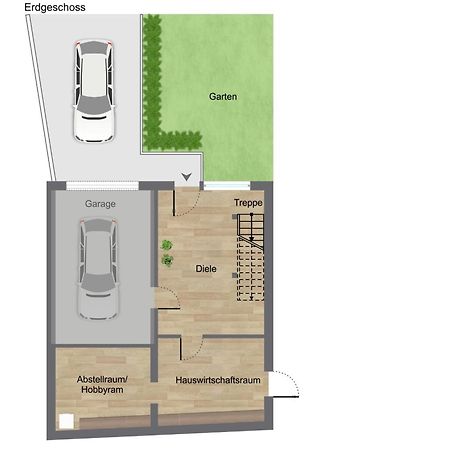 Bohnapartments - Town House Am Stadtpark - Gratis Parkplatz - Wlan แอร์ฟวร์ท ภายนอก รูปภาพ