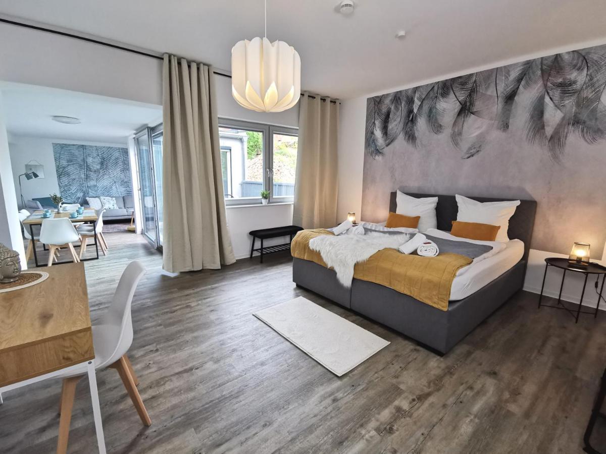 Bohnapartments - Town House Am Stadtpark - Gratis Parkplatz - Wlan แอร์ฟวร์ท ภายนอก รูปภาพ
