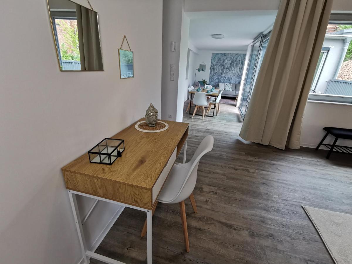 Bohnapartments - Town House Am Stadtpark - Gratis Parkplatz - Wlan แอร์ฟวร์ท ภายนอก รูปภาพ
