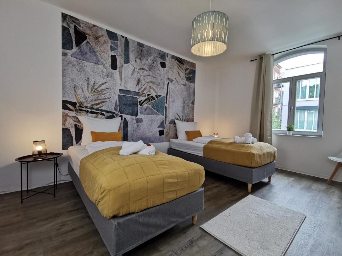 Bohnapartments - Town House Am Stadtpark - Gratis Parkplatz - Wlan แอร์ฟวร์ท ภายนอก รูปภาพ