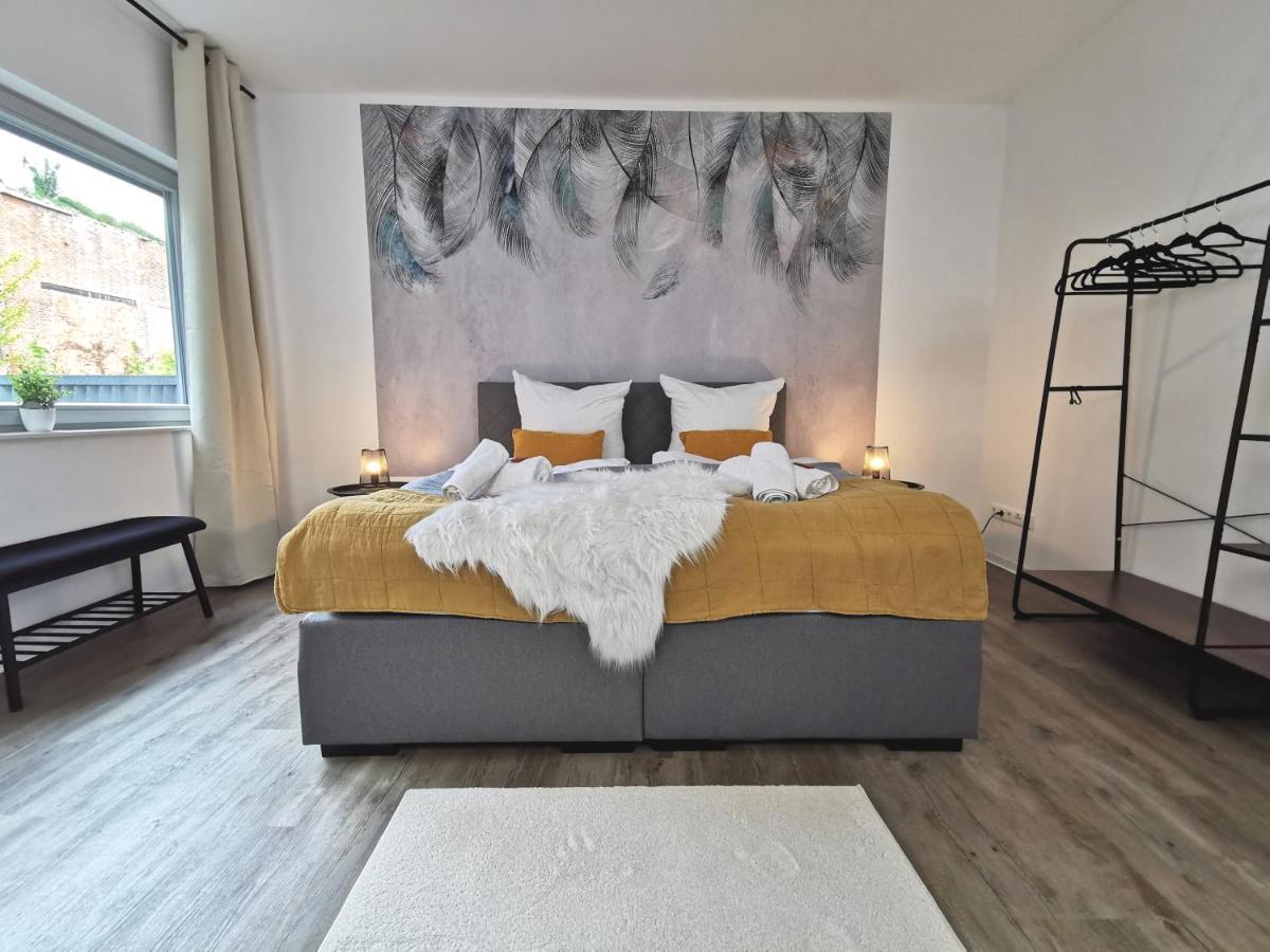 Bohnapartments - Town House Am Stadtpark - Gratis Parkplatz - Wlan แอร์ฟวร์ท ภายนอก รูปภาพ