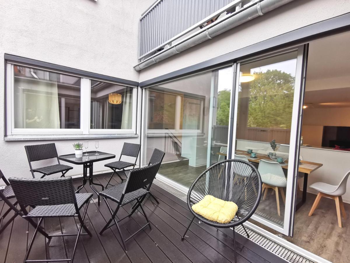 Bohnapartments - Town House Am Stadtpark - Gratis Parkplatz - Wlan แอร์ฟวร์ท ภายนอก รูปภาพ