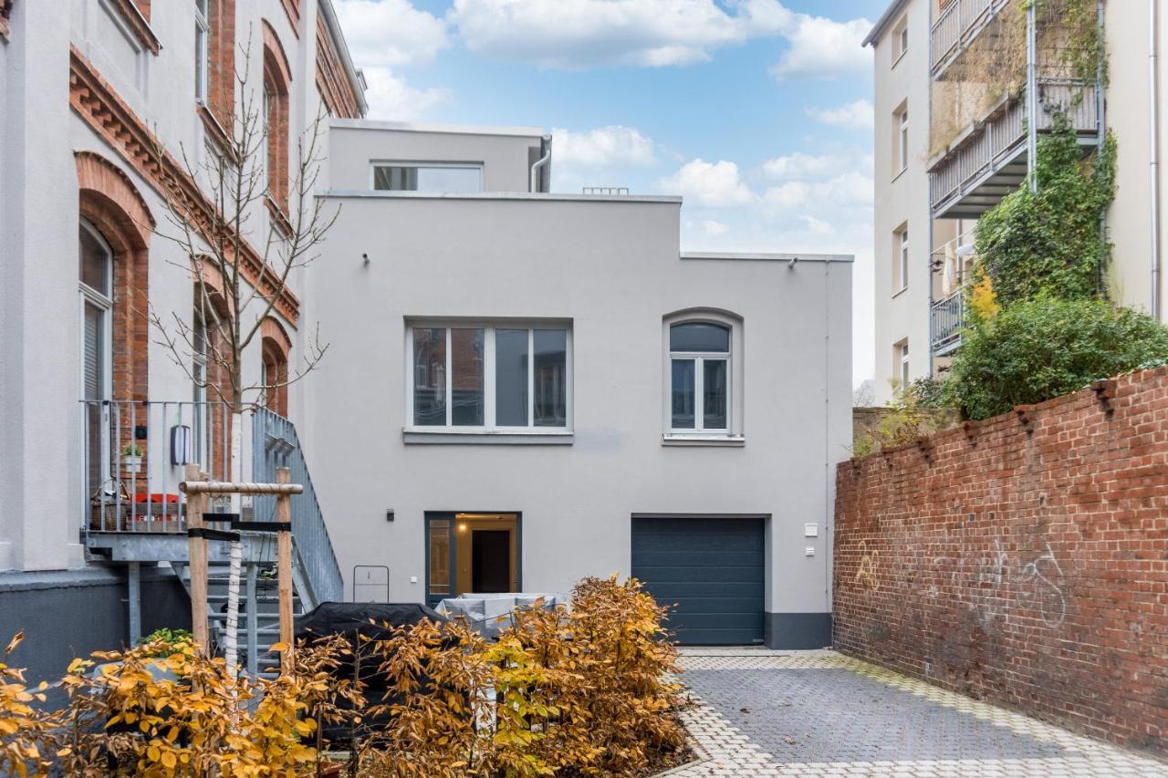 Bohnapartments - Town House Am Stadtpark - Gratis Parkplatz - Wlan แอร์ฟวร์ท ภายนอก รูปภาพ